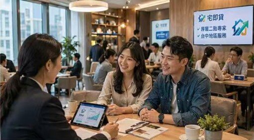 貸款整合諮詢情境照